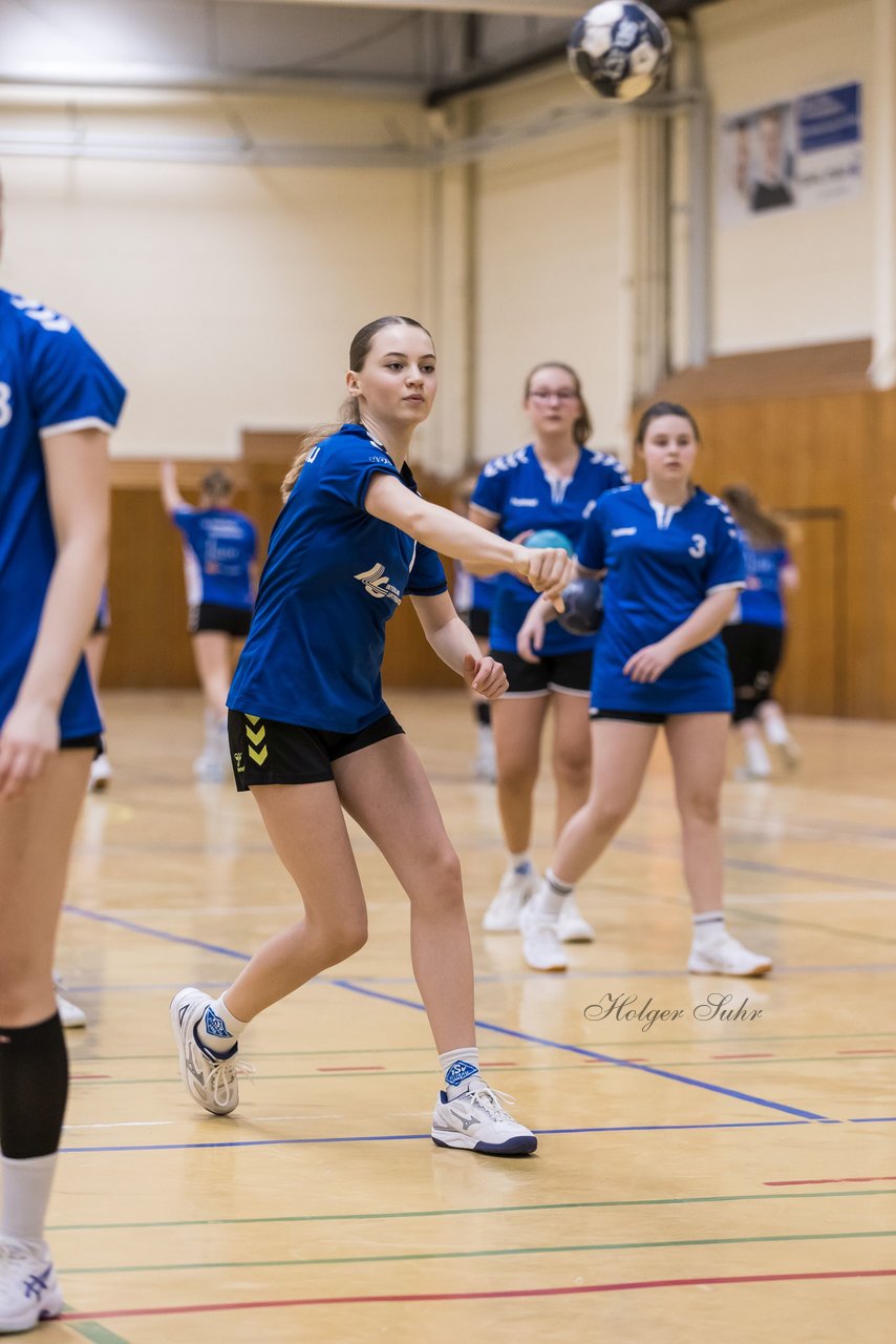 Bild 50 - wCJ TSV Ellerau - SG Pahlhude/Tellingstedt : Ergebnis: 21:18